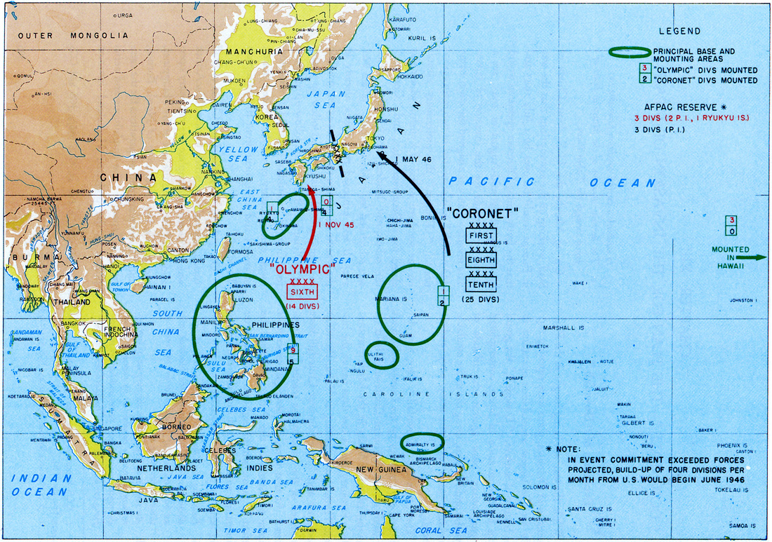 Iwo Jima Okinawa Battle Map